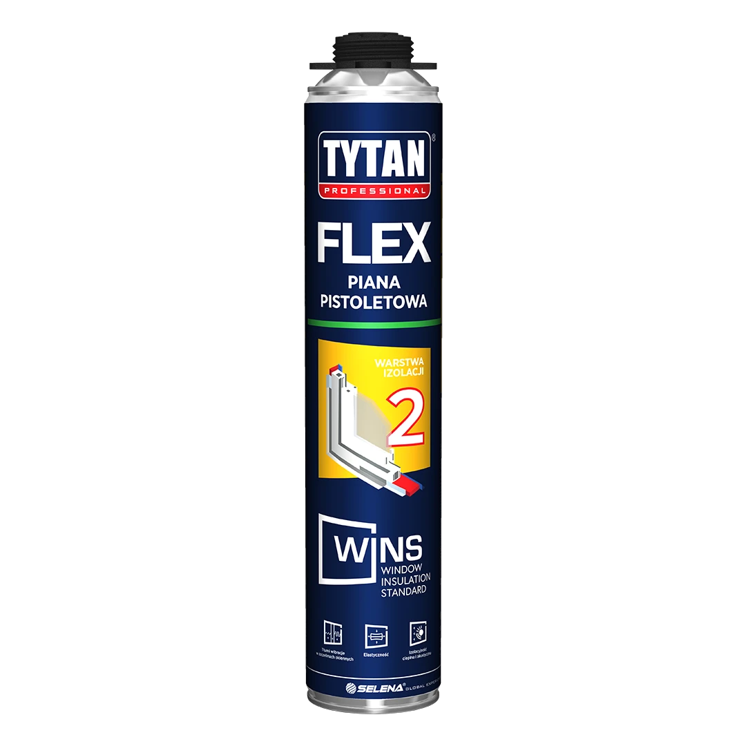 WINS - strefa izolacji 2 TYTAN PROFESSIONAL WINS FLEX Piana Pistoletowa 750 ml 