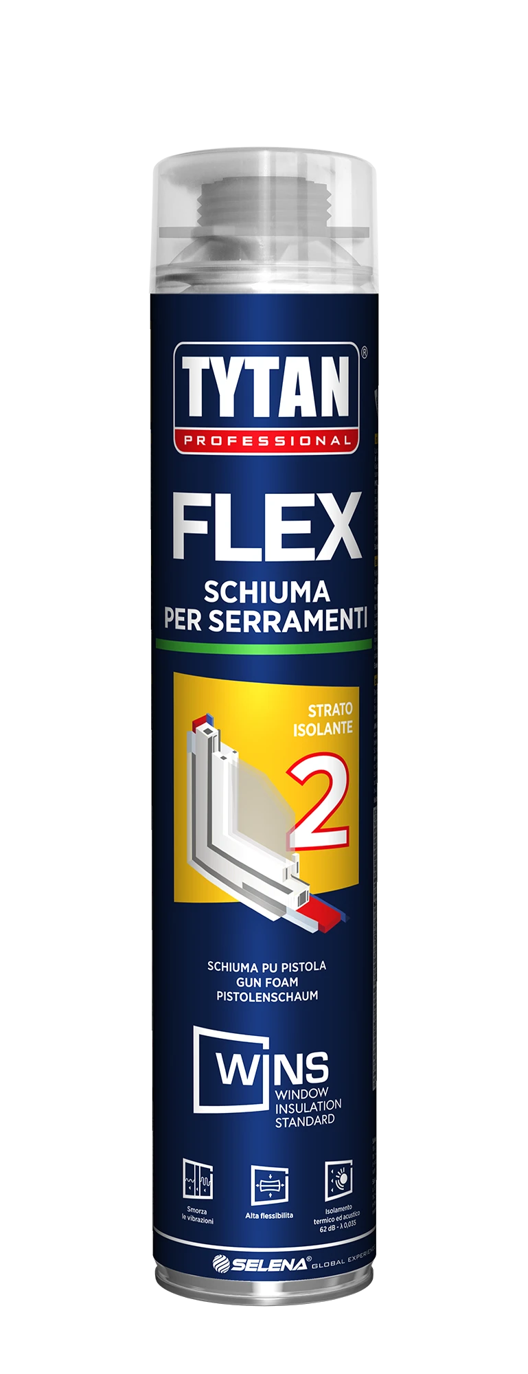 TYTAN WINS TYTAN PROFESSIONAL WINS FLEX PU Pistolenschaum 750 ml 